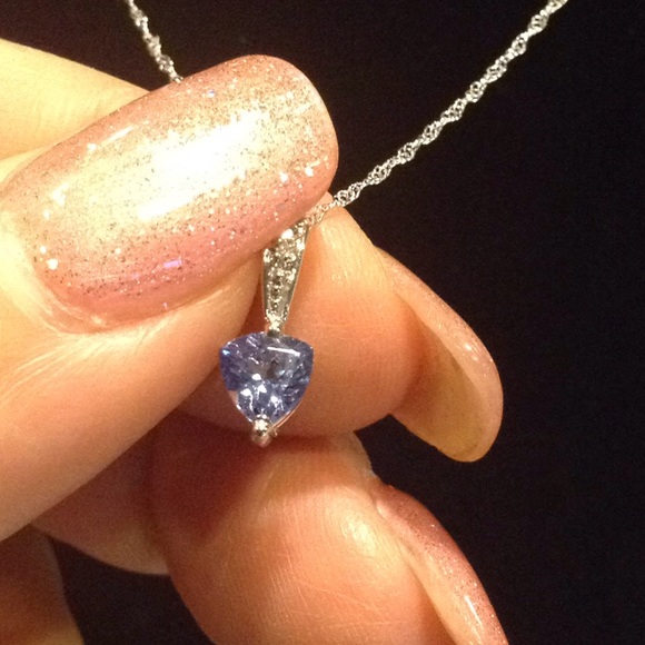 Genuine Tanzanite Pendant - Picture 4 of 4